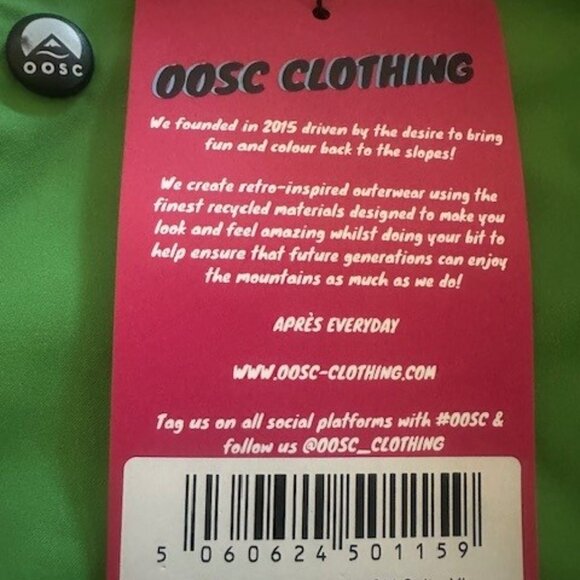 OOSC Rastafaride Ski Suit  - Womens XL - NEW - Picture 4 of 9